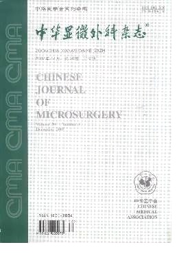 中华显微外科封面